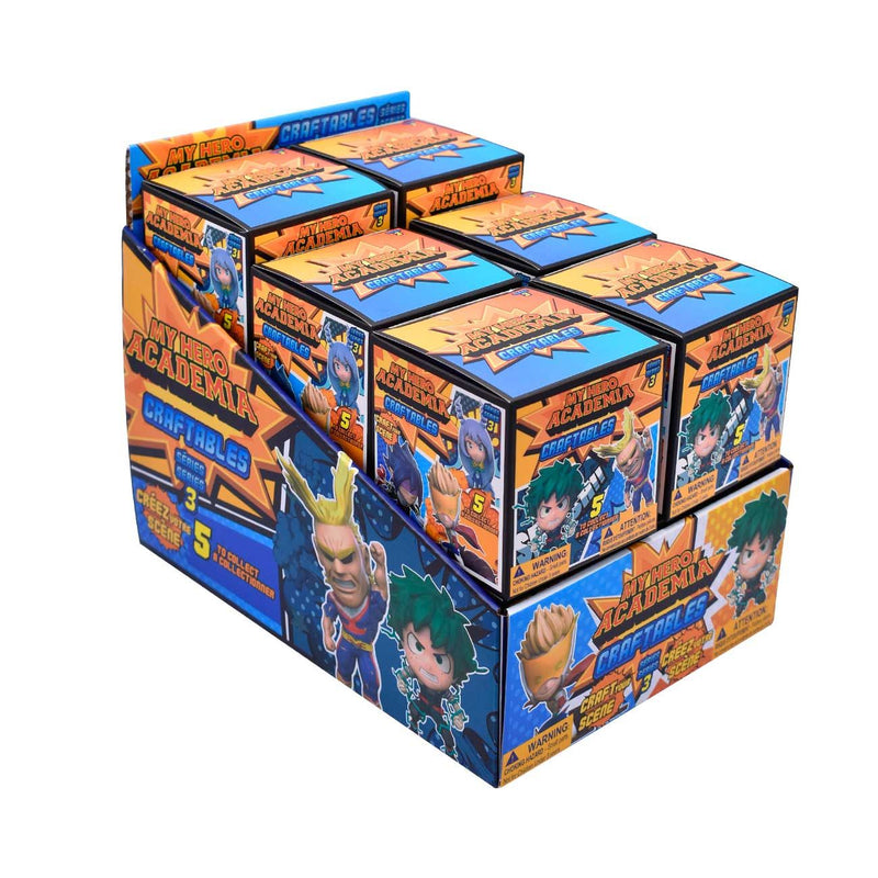 Figuras My Hero Academia Craftables Series 3 (Display 12un.)