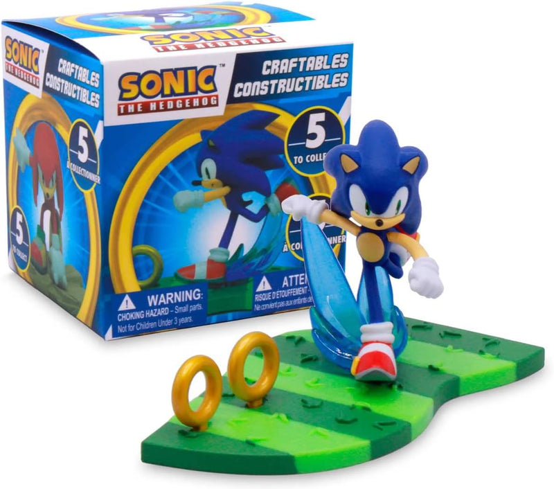 Sonic Craftables Cenários Montáveis (Display 12un.)