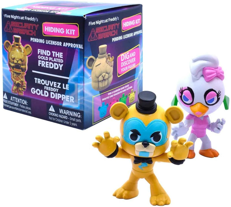 Bloco de Escavação Temático Five Nights at Freddy's (Display 12un.)