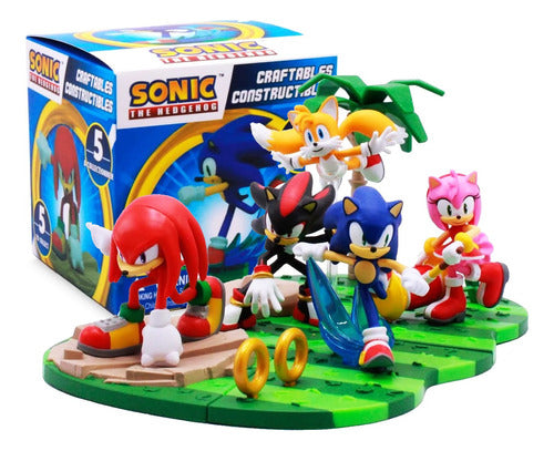 Sonic Craftables Cenários Montáveis (Display 12un.)