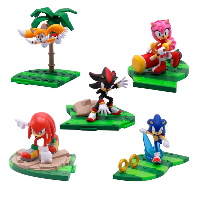 Sonic Craftables Cenários Montáveis (Display 12un.)