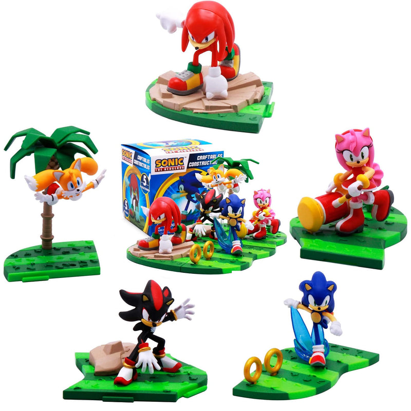 Sonic Craftables Cenários Montáveis (Display 12un.)
